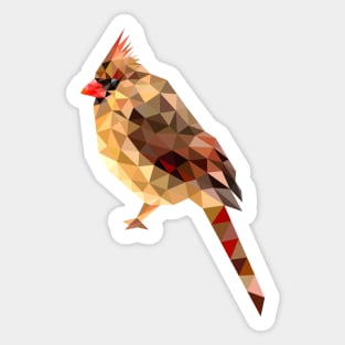 Cardinal Bird Sticker